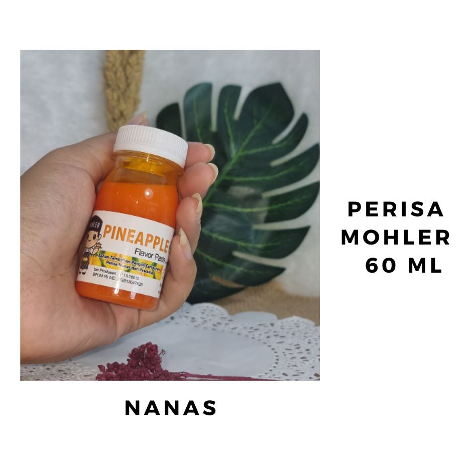 

Mohler Pasta Aneka Varian 60gr / Pasta Perisa Makanan Minuman Pasta / Perisa MOHLER 60ml - NANAS