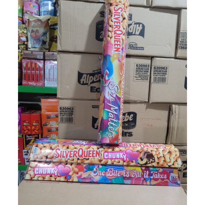 

Silverqueen ChunkyBar 1kg || EDISI VALENTINE || FREE PACKING BUBBLE WRAP TEBAL
