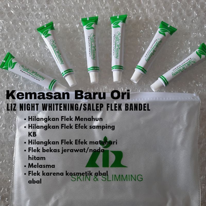 Salep.Dr Liz Night Whitening Original (pemutih malam)