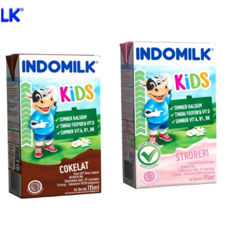 

Susu UHT Indomilk kemasan 115 ml