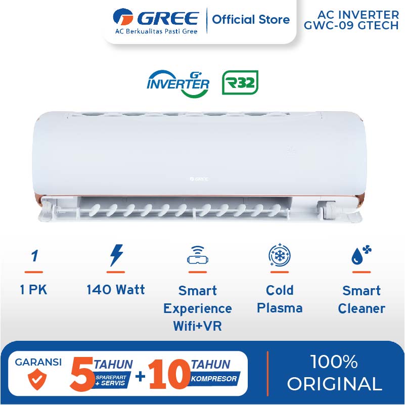 AC GREE INVERTER 1PK GWC-09GTECH
