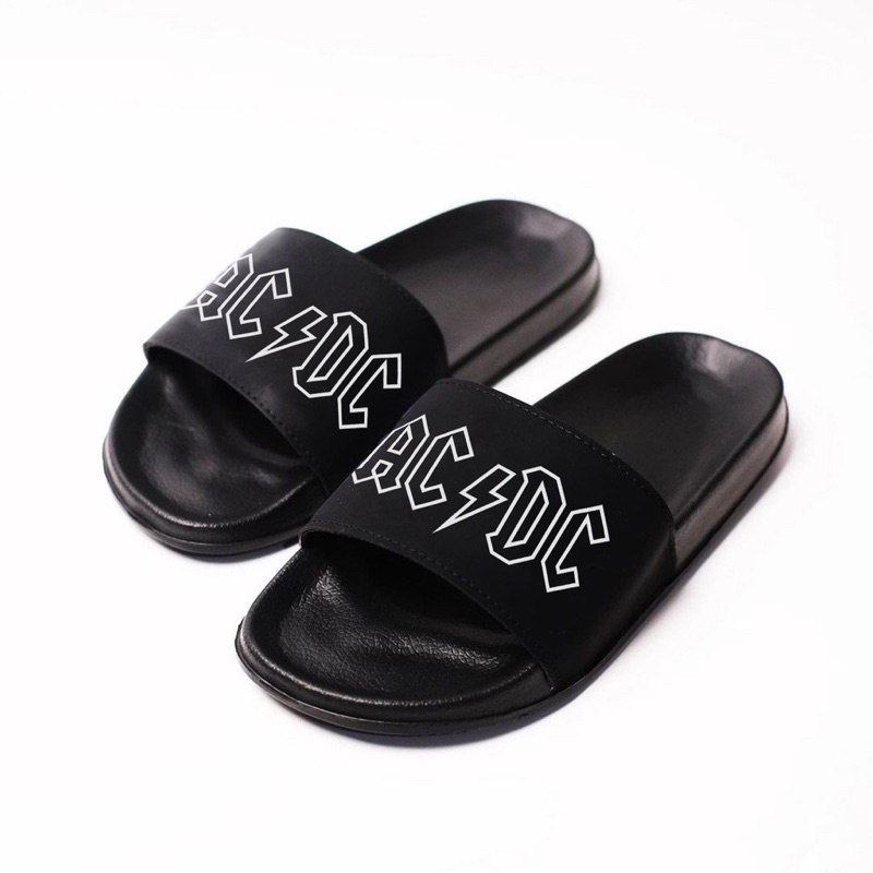 (COD) SANDAL ACDC SANDAL SLOP SANDAL BAND PREMIUM ORIGINAL KEREN SANDAL SLOP POLOS SANDAL SLOP TANPA