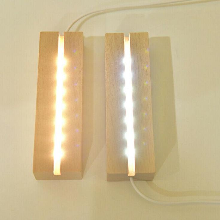 PALING AMPUH✌️>>> Base Wood A6 Acrylic Lamp / Grosir Stand Led Acrylic