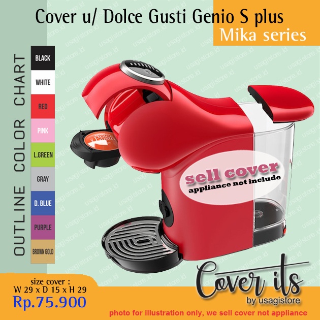COVER UNTUK DOLCE GUSTO GENIO S PLUS