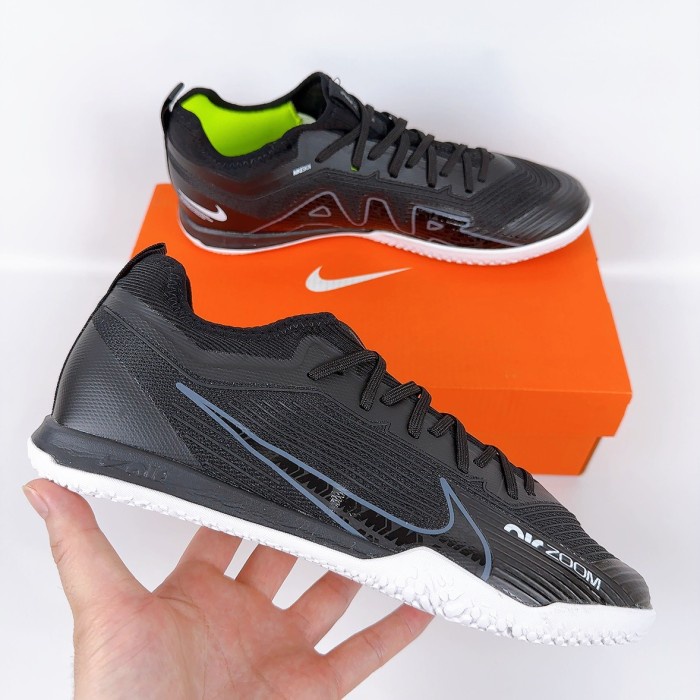 SEPATU FUTSAL NIKE MERCURIAL VAPOR ZOOM 15 BLACK IC