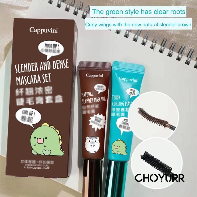 【COD】Mascara Tube Long-Lasting Waterproof Mascara Brows Maskara Non Smudge Ramping Keriting Maskara Original Import-CH