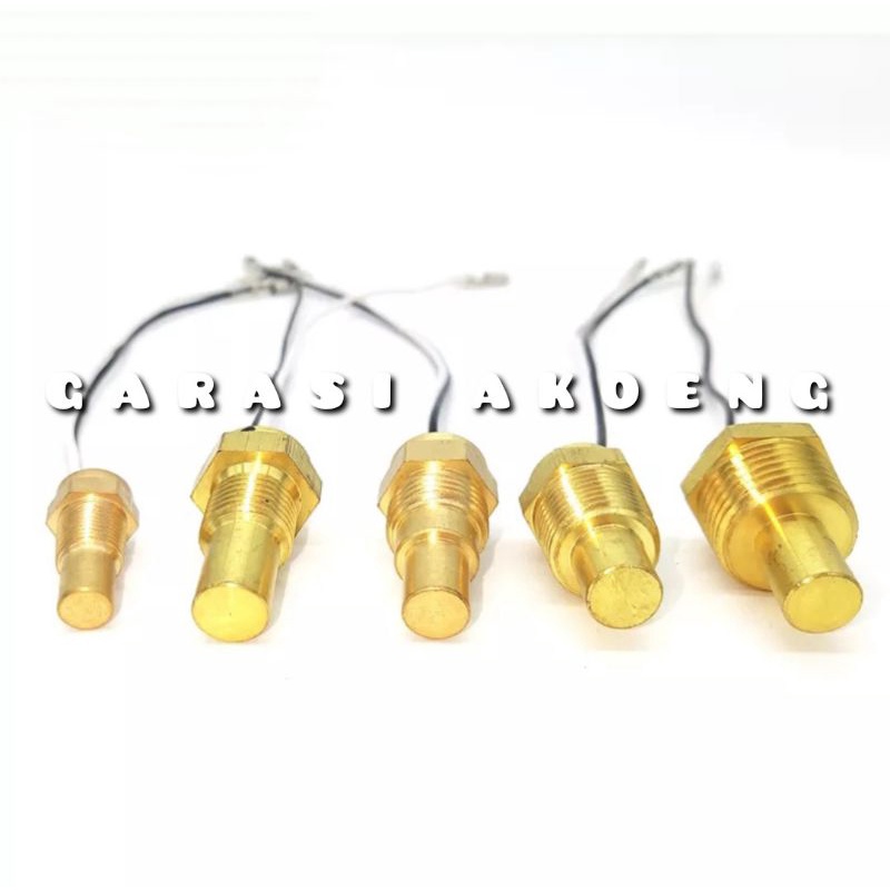 Sensor Temperatur Indikator Suhu Mobil Air Fan Kipas Radiator Thermoswitch Thermostat Digital Thermo