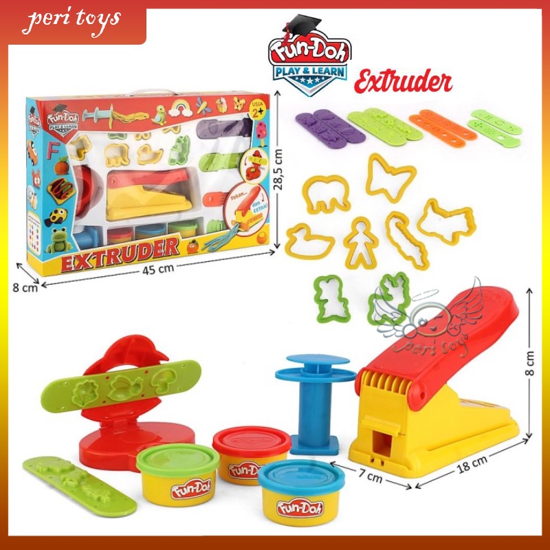 Fun Doh Mainan lilin/Fun Doh Extruder 28067