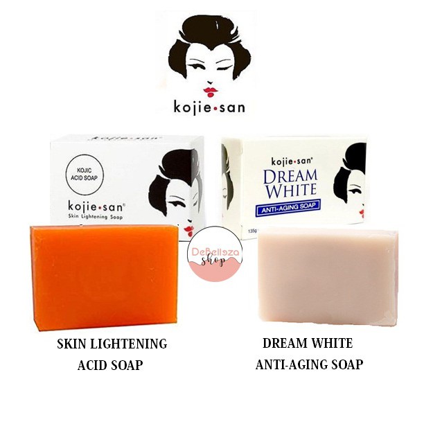 galerybeautysemarang [BPOM] KOJIE SAN Kojic Acid Skin Lightening Soap Men Man HydroMoist Travel Pack 45gr 65gr 135gr 6x20gr Dream White Anti Aging