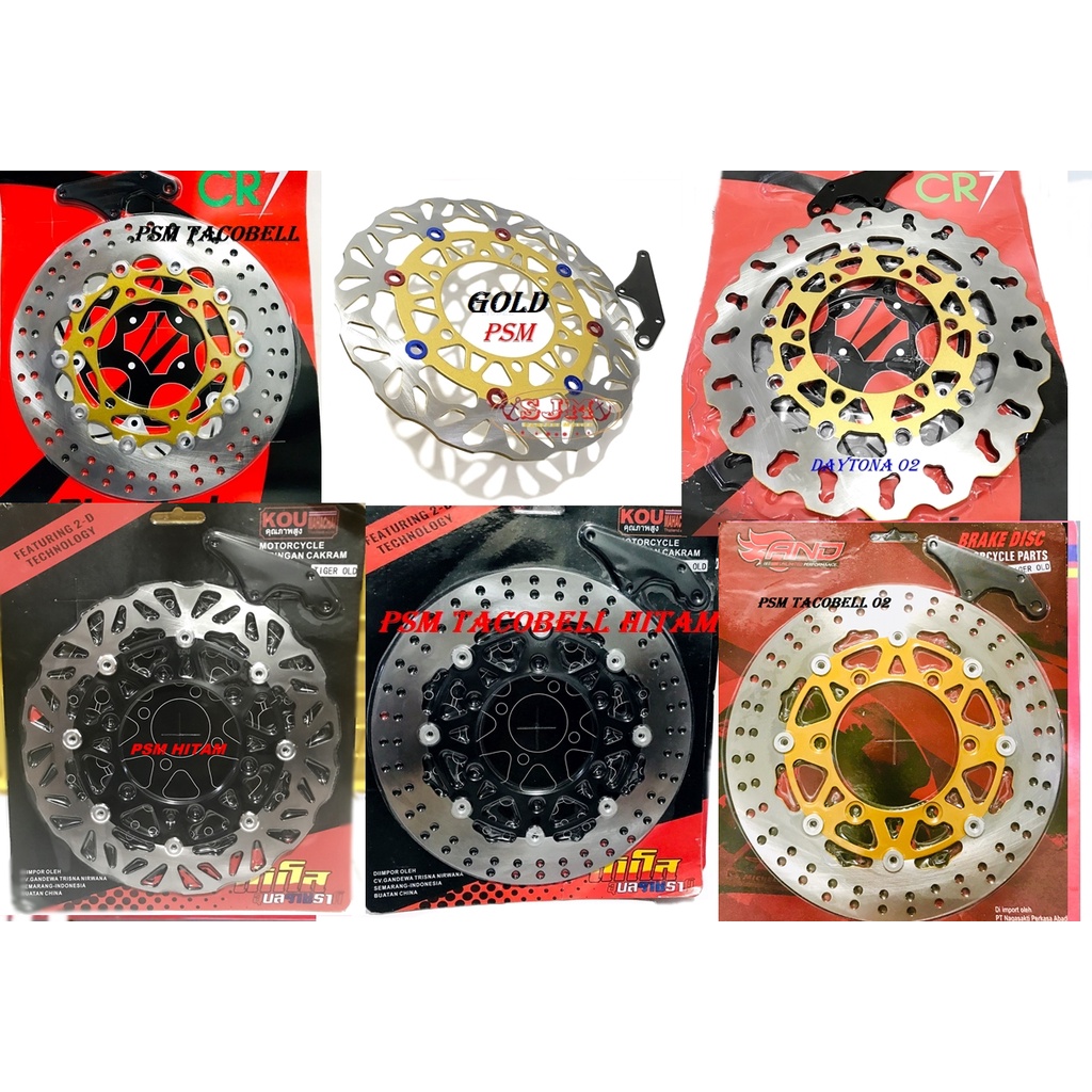 piringan 300MM MEGAPRO TIGER LAMA VERZA CB150R LAMA PRIMUS CBR 150 CBU THAILAND-NEW CBR 150R THAILAND CAKRAM DEPAN BESAR 300MM