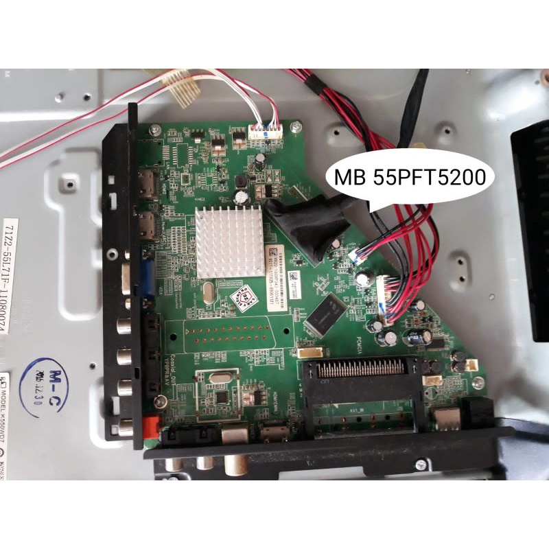 MB MAINBOARD TV PHILIPS 55PFT5200