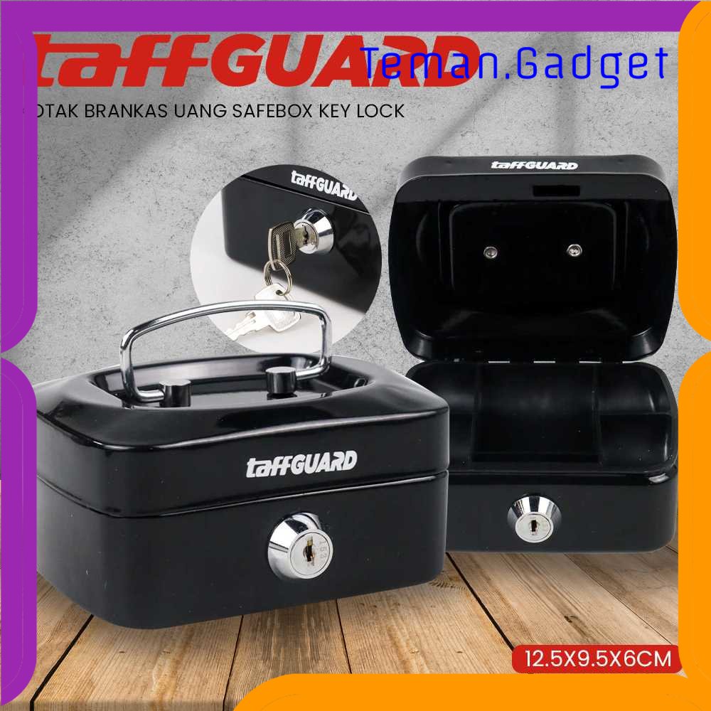 TG-BRK TaffGUARD Kotak Brankas Uang Safebox Key Lock 12.5x9.5x6cm - JJZS66