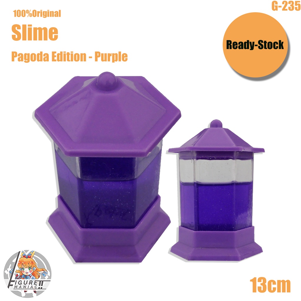 Mainan Anak - Slime Mini Pagoda Edition Import Premium Slime Lucu Cute Slime Aman Crystal Mud