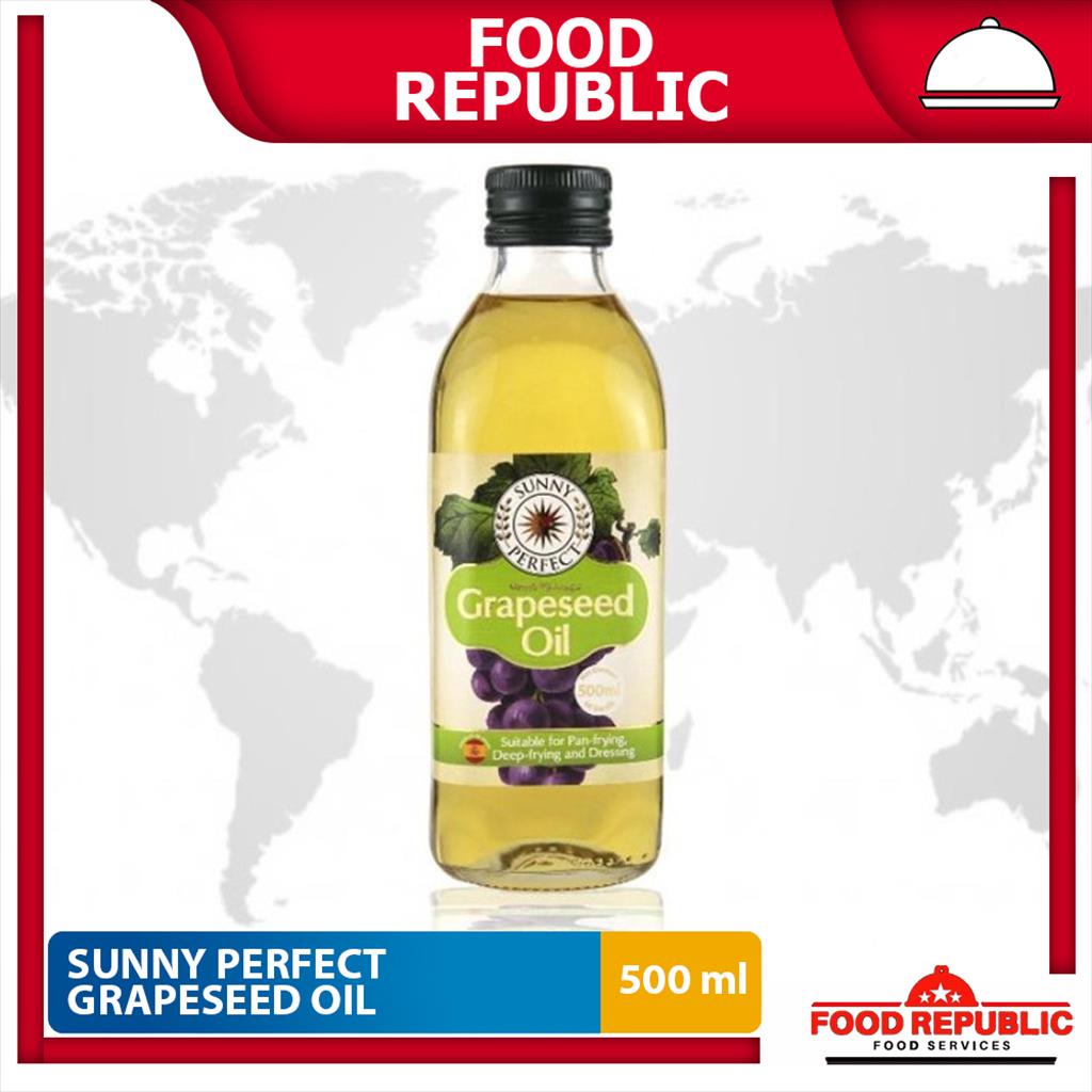 

SUNNY PERFECT GRAPESEED OIL 500 ML - MINYAK BIJI ANGGUR HALAL IMPORT