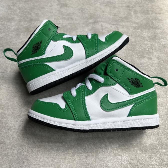 SEPATU ANAK ORIGINAL NIKE AIR JORDAN 1 GREEN