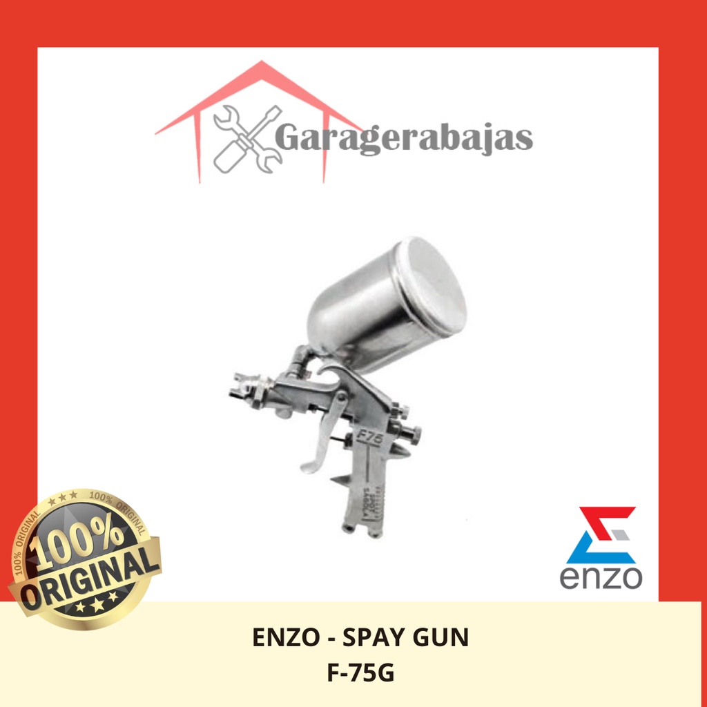 Enzo Spray Gun Cat F-75G Pneumatic / Spray & Air Gun