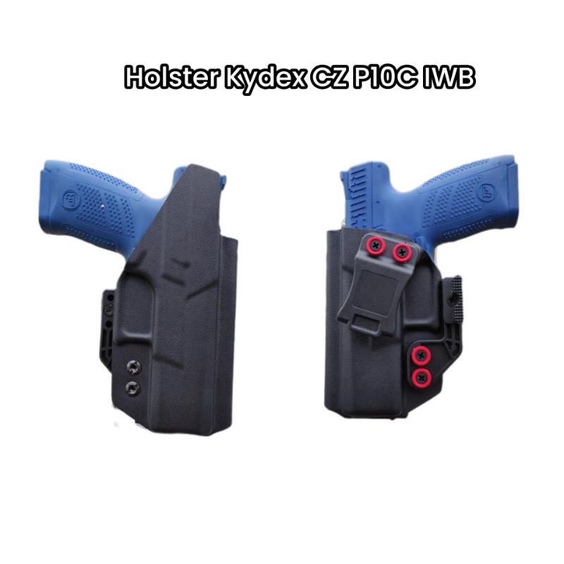 Jual Holster Kydex Cz P10C Holster Dalam Ring Merah Holster inside IWB ...