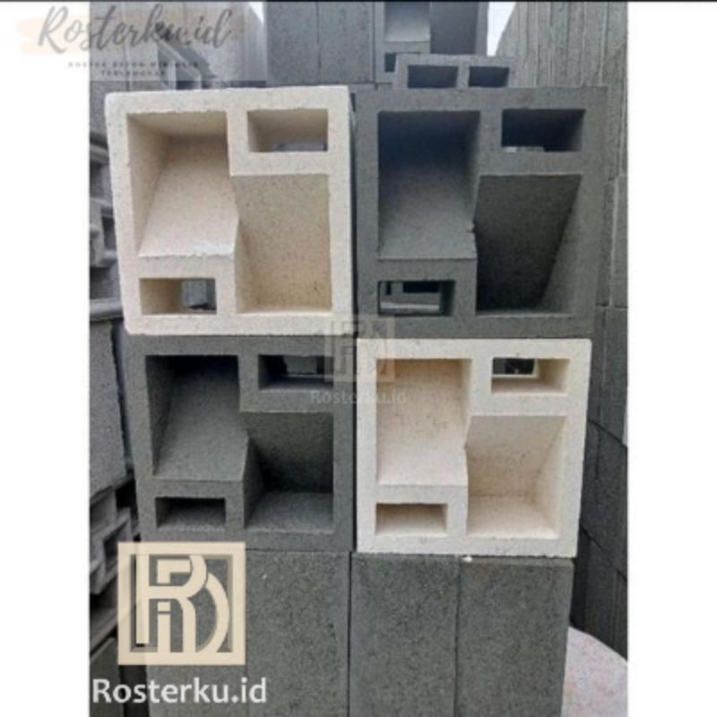 Roster beton minimalis 77 cembung kombinasi