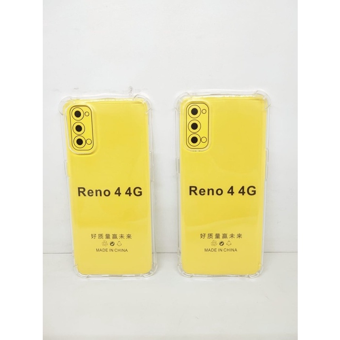 Case HP Anti Crack Oppo Reno4 5G Indo 6.4" Soft Jelly CasinG AGH