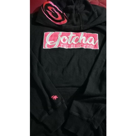 HOODIE BREND GOTCHA(RARE)(FREE ONGKIR) KAPOLRIAN BARANG LEPAS KOLEKSI FULL BORDIR &FULL TAG &TEMBUS 