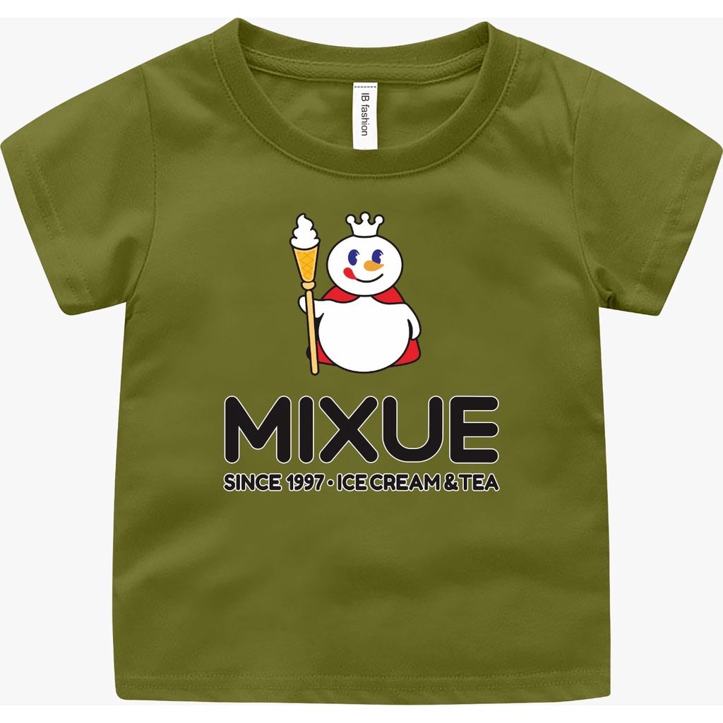 ((IB))KAOS ANAK2 UNISEX/MIXUE DIGITAL SABLON-army