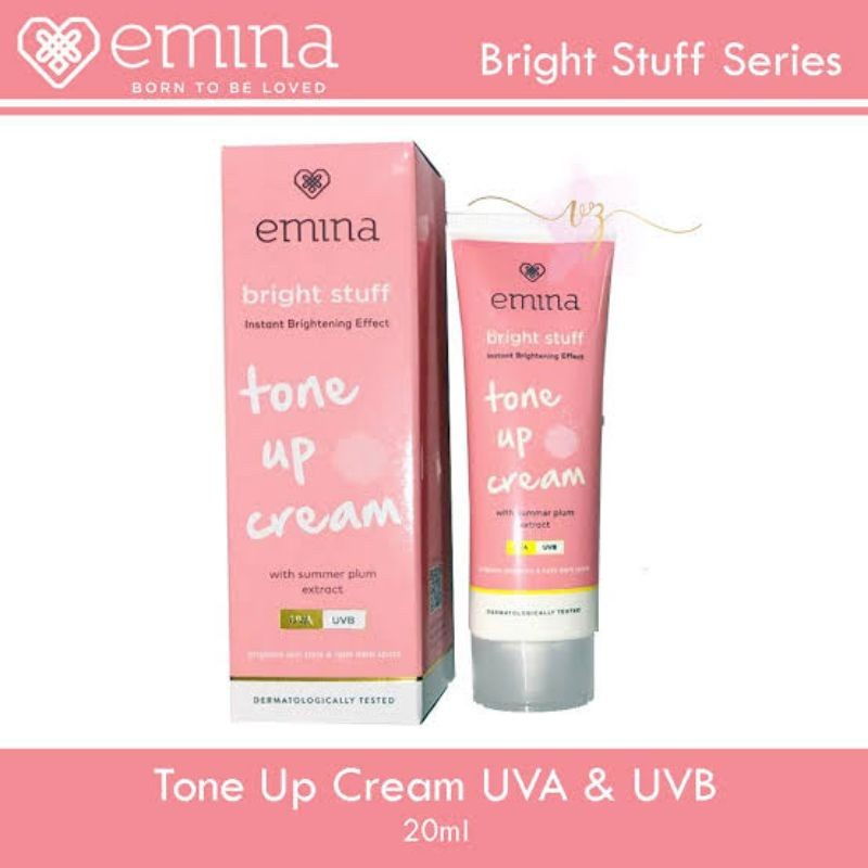 Emina Bright Stuff Tone Up Cream 20 ml - Pelembab Wajah
