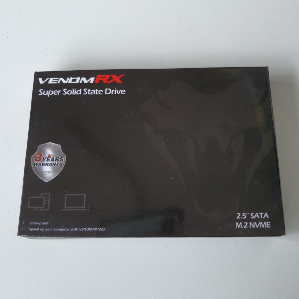 SSD VENOMRX VENOM RX SATA3 128GB 256GB 512GB 1TB GARANSI RESMI