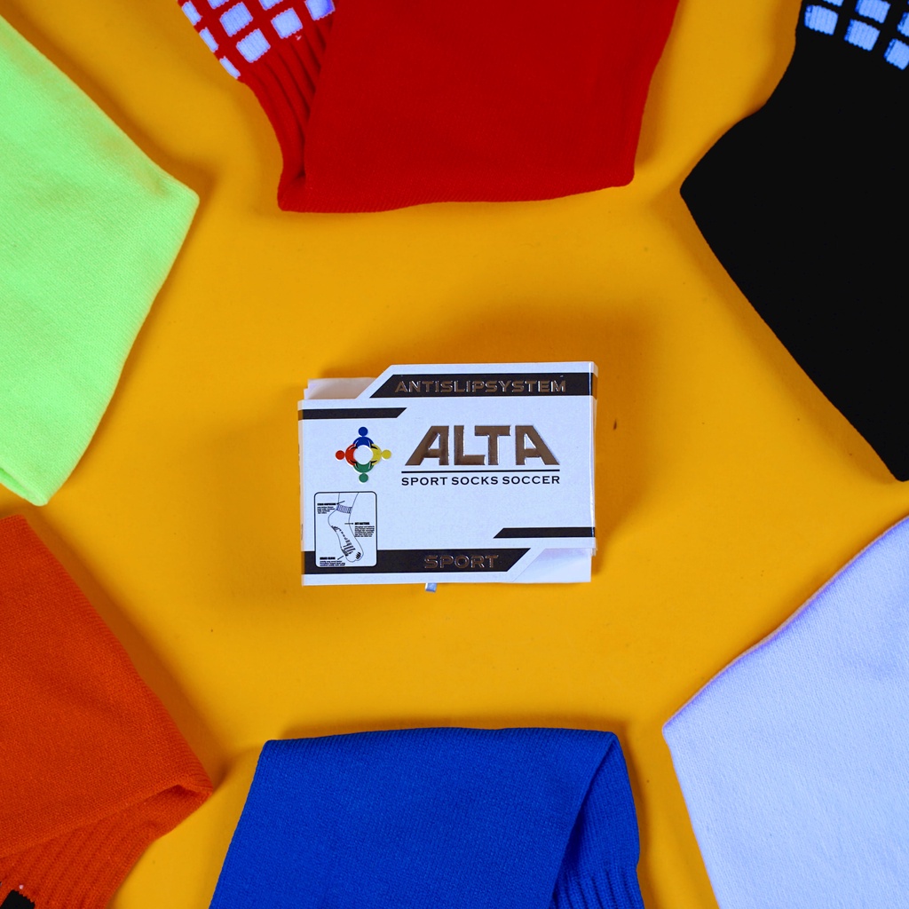 Kaos kaki bola futsal antislip dewasa lutut / diatas lutut ori