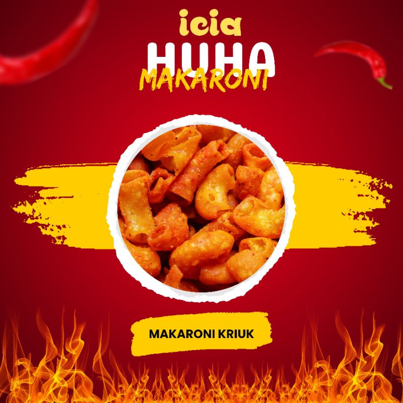 

HUHA | Keripik Makaroni Pedas Enak Premium