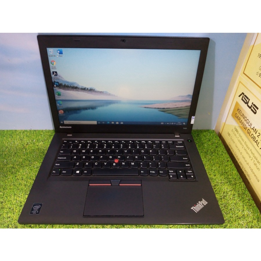 Lenovo ThinkPad T450 |Core i5-Gen 5 |Camera - T450 i5, 8GB 128 SSD