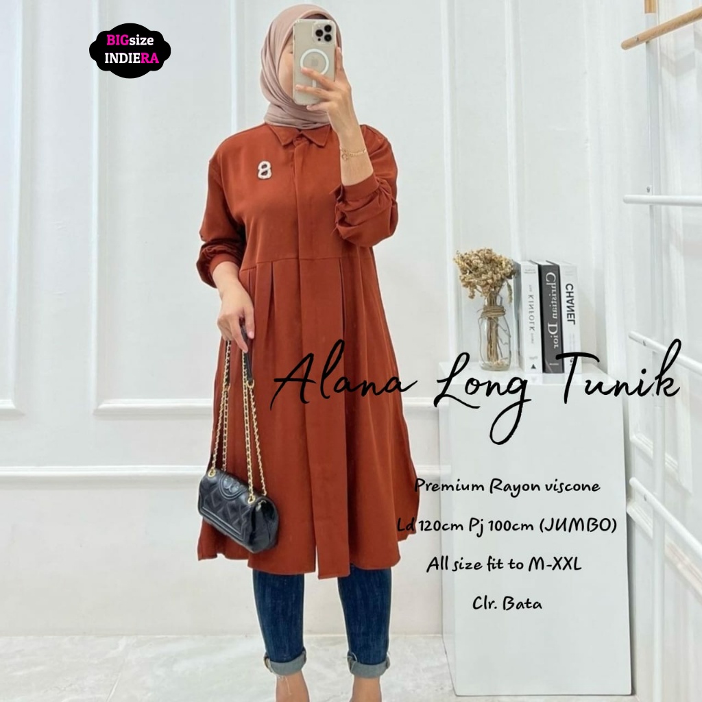 TUNIK WANITA / TUNIK JUMBO WANITA / TUNIK RAYON VISCOSE / TUNIK POLOS WANITA / ATASAN WANITA / BAJU 