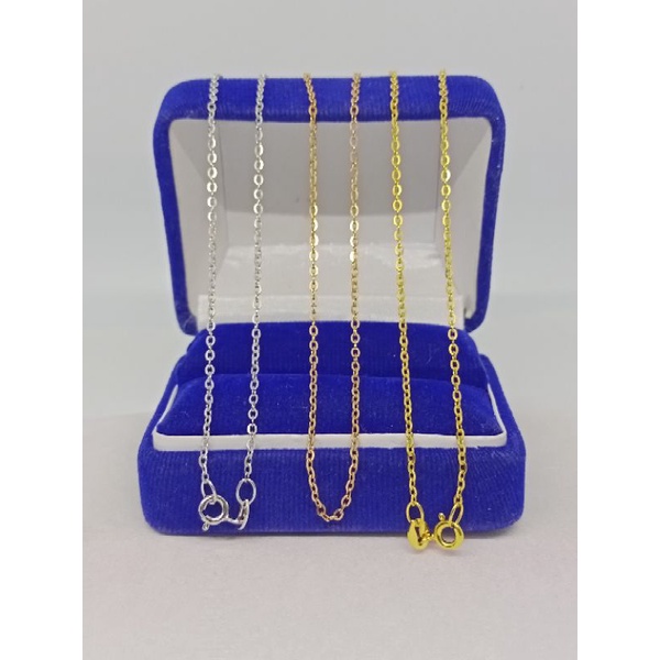 kalung anak rantai nori vensy/perak asli silver 925 lapis emas/perhiasan anak fashion terbaru