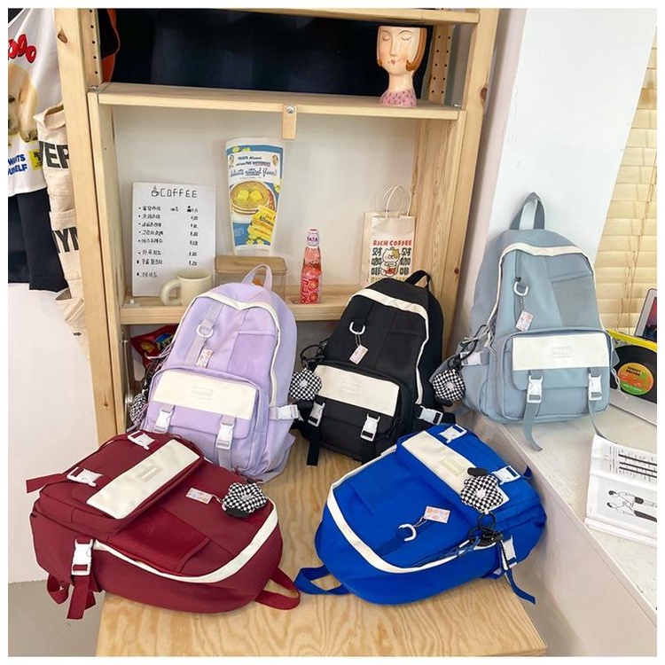 YOUBAGSHOP New Tas Ransel Sekolah Anak Muat Laptop 14 inchi Fashion Korea 2022-109