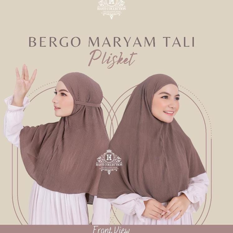 "TGU.07Ja23g" BERGO PLISKET | BERGO MARYAM TALI PLISKET LIDI | BERGO TALI PLISKET LIDI SIZE L