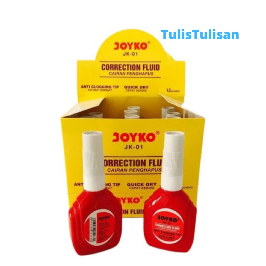 

Correction Fluid Tipe X joyko JK01