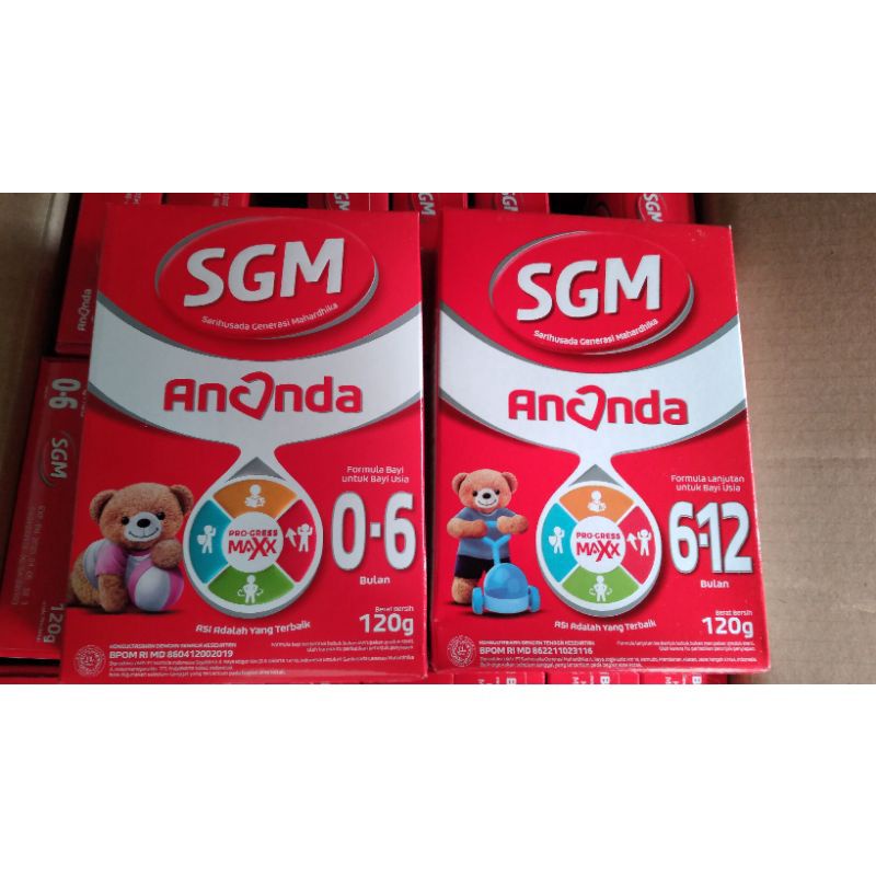 SGM ananda 1 dan 2 1000 gr susu bubuk SGM
