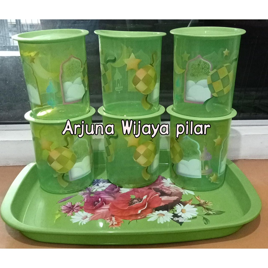 TOPLES lebaran set 6 jumbo 1000gr + 1 nampan tobaki Calista bubblewrap