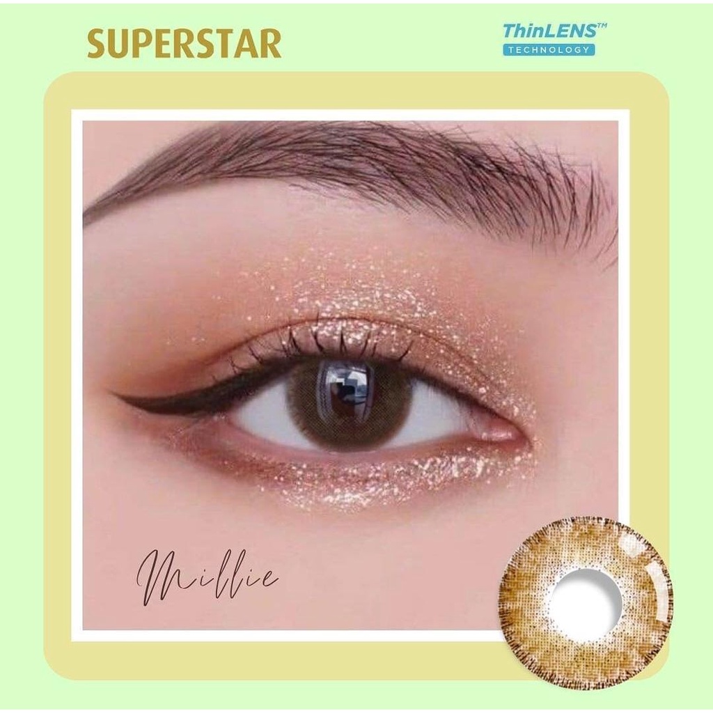 HARGA PROMO!!!SUPERSTAR MILLIE SOFTLENS COLOR