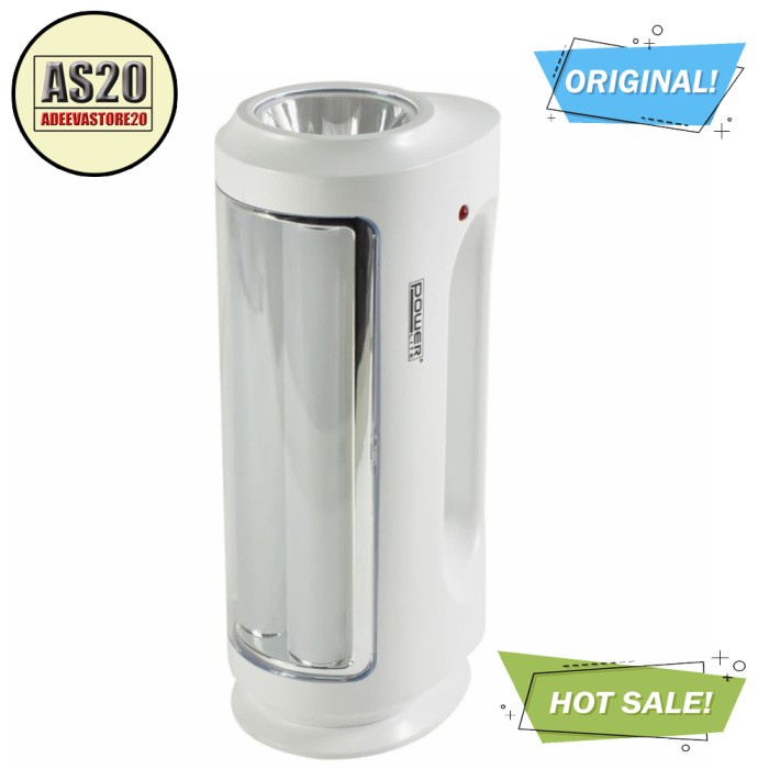 Lampu Lampu Darurat Powerlite Emergency Lamp Dengan Fungsi Senter