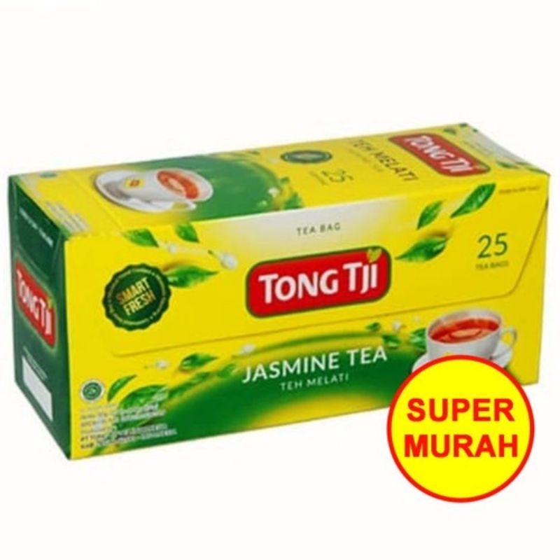 

TEH TONG TJI JASMINE TEA ISI 25 PCS free box