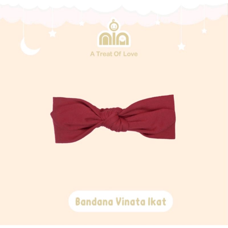 Vinata Headband Bandana Tali Ikat Bayi mulai bayi baru lahir