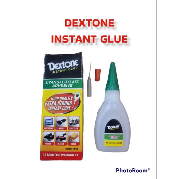 Lem Dextone Instant Glue Power Glue 15Gr 100% Original Product