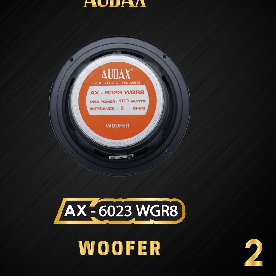 Audax - Speaker Pasif 6" Audax AX-6023 WGR8 Woofer MK II