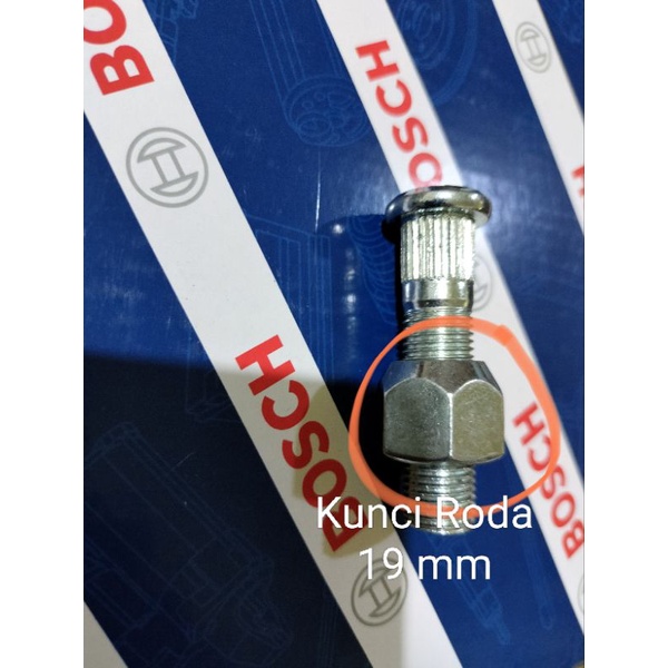 Baut Roda Panjang 5 cm ukuran 12X1.25 jimny katana