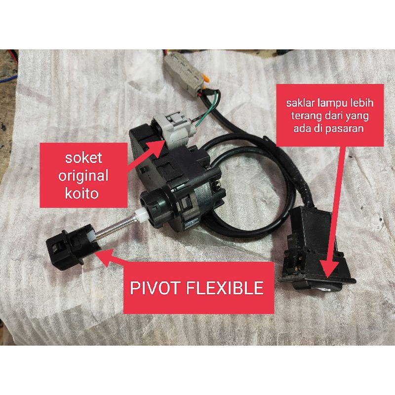 DINAMO LEVELING STELAN LAMPU SAKLAR PLUS PIVOT