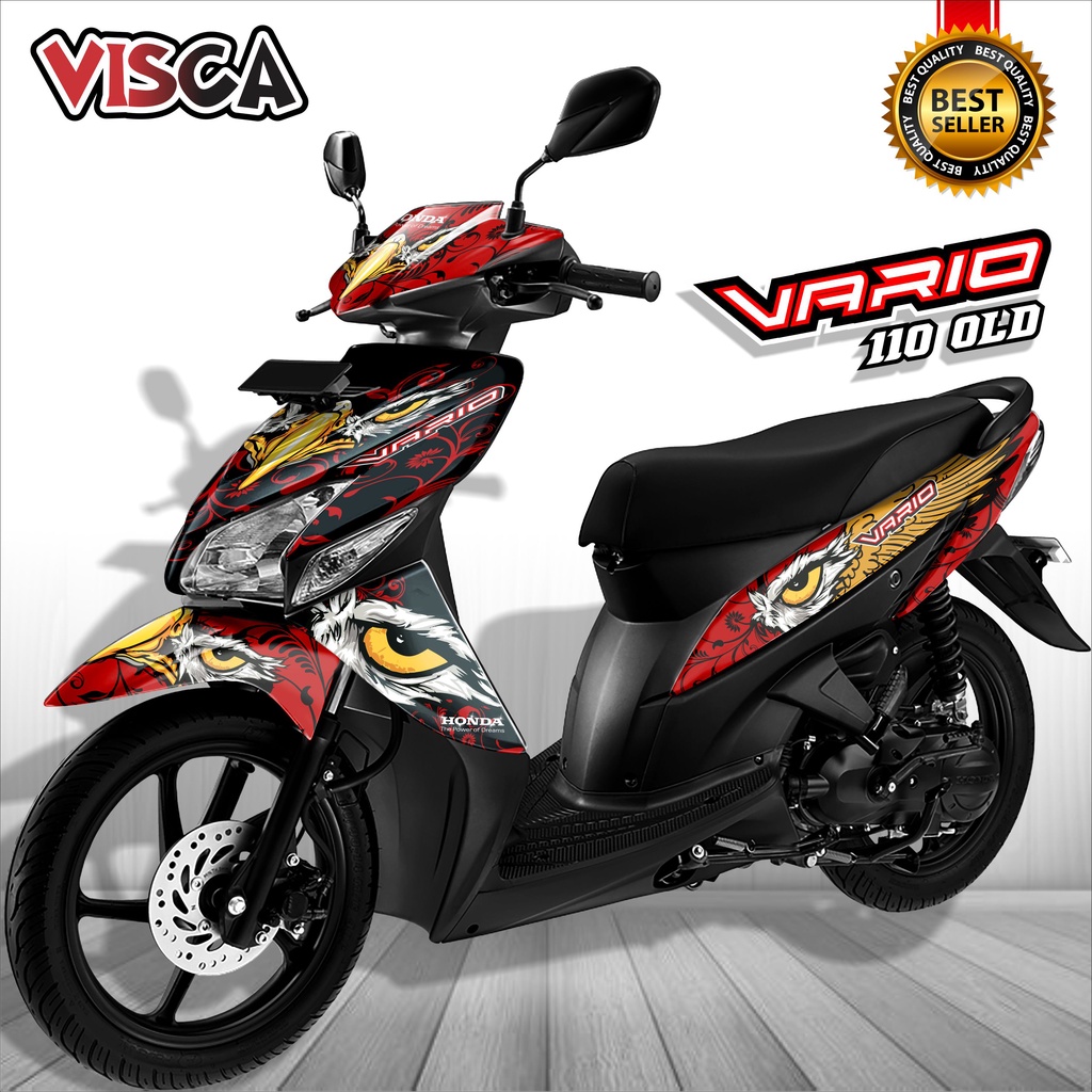 Decal Vario 110 Karbu Stiker Vario Karbu Striping Vario Karbu Decal Vario 110 Full Body One Eagle