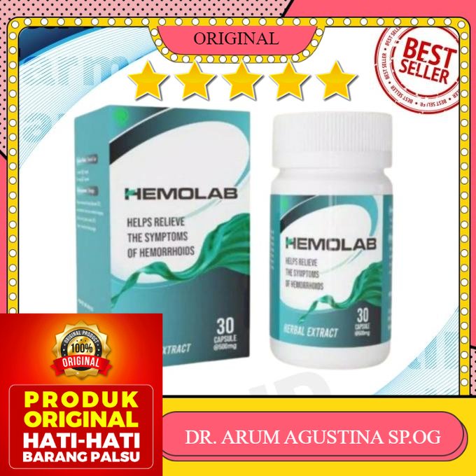 

100% ORIGINAL TERLARIS Hemolab Obat Herbal Untuk Mengatasi Ambeien Wasir Asli Original BPOM /OBAT HERBAL ASAM URAT/OBAT HERBAL ASAM LAMBUNG/OBAT HERBAL PELANGSING/OBAT HERBAL KOLESTEROL/OBAT HERBAL CINA/OBAT HERBAL DIABETES