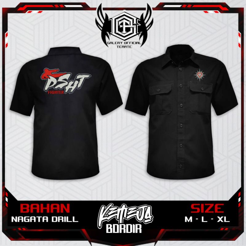 KEMEJA PSHT FIGHTER NAGATA DRILL KEMEJA SH TERATE KEMEJA PSHT TERLARIS KEMEJA TERATE KEKINIAN NAGATA