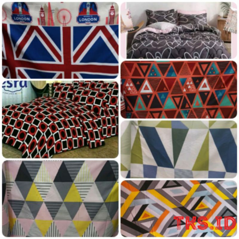 BAHAN KAIN SPREI METERAN KARAKTER