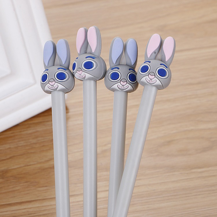 4pcs Pena Pen Pulpen Gel Set Tinta Cair Kelinci GM-ST0155